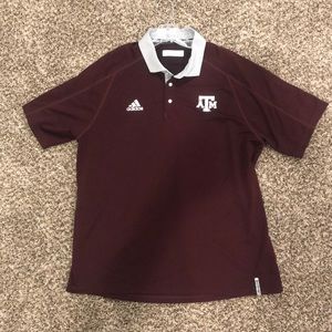Adidas Texas A&M Polo